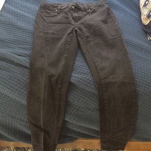 black casual work jeans